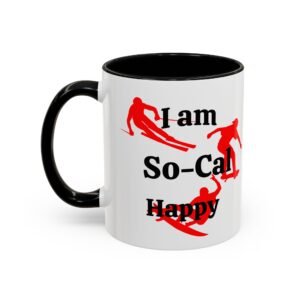 I am So-Cal Happy, Accent Coffee Mug (11, 15oz)