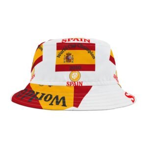 Spain, 2010 World Cup Champion, Bucket Hat (AOP)
