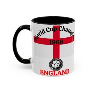 England, 1966 World Cup Champion, Accent Coffee Mug (11, 15oz)