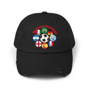 World Cup Champions, Unisex Distressed Cap