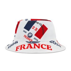 France, 2 X World Cup Champions, Bucket Hat (AOP)